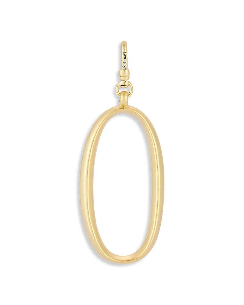 Plaza Large Letter O Charm by Lulu Frost