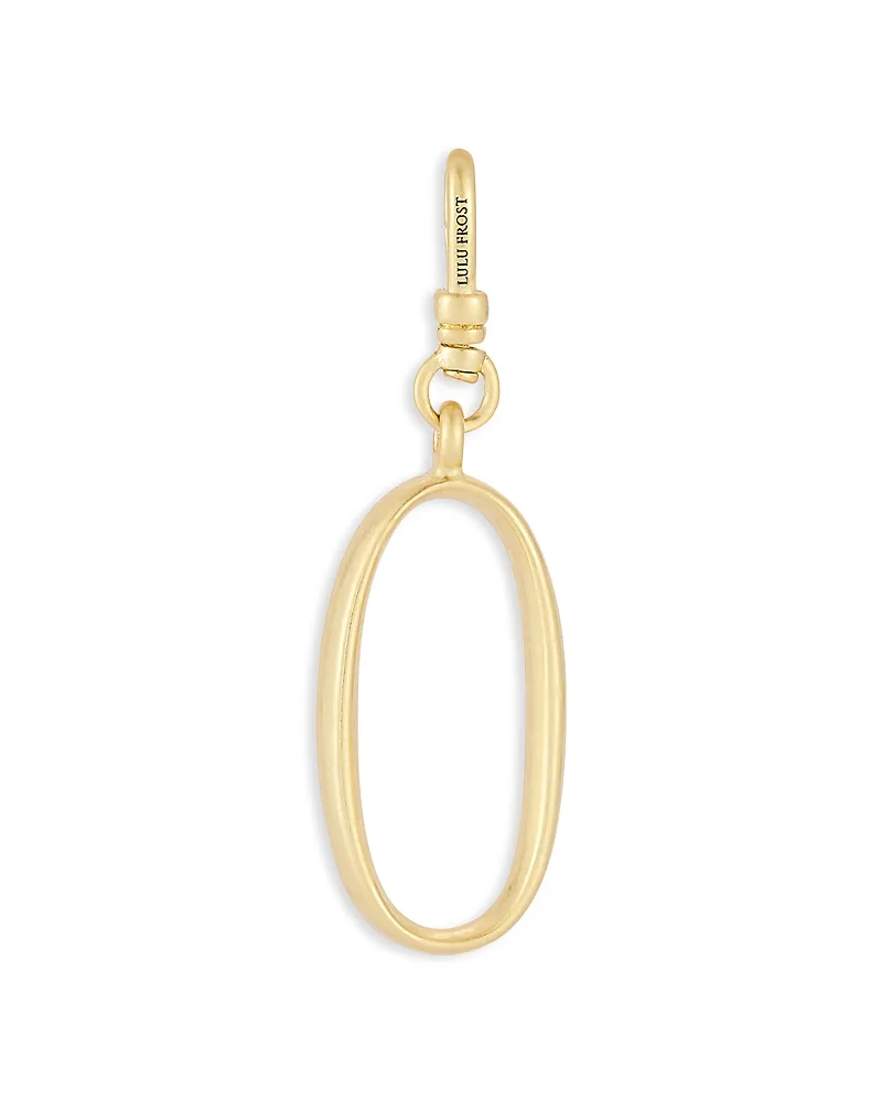 Plaza Small Letter O Charm by Lulu Frost