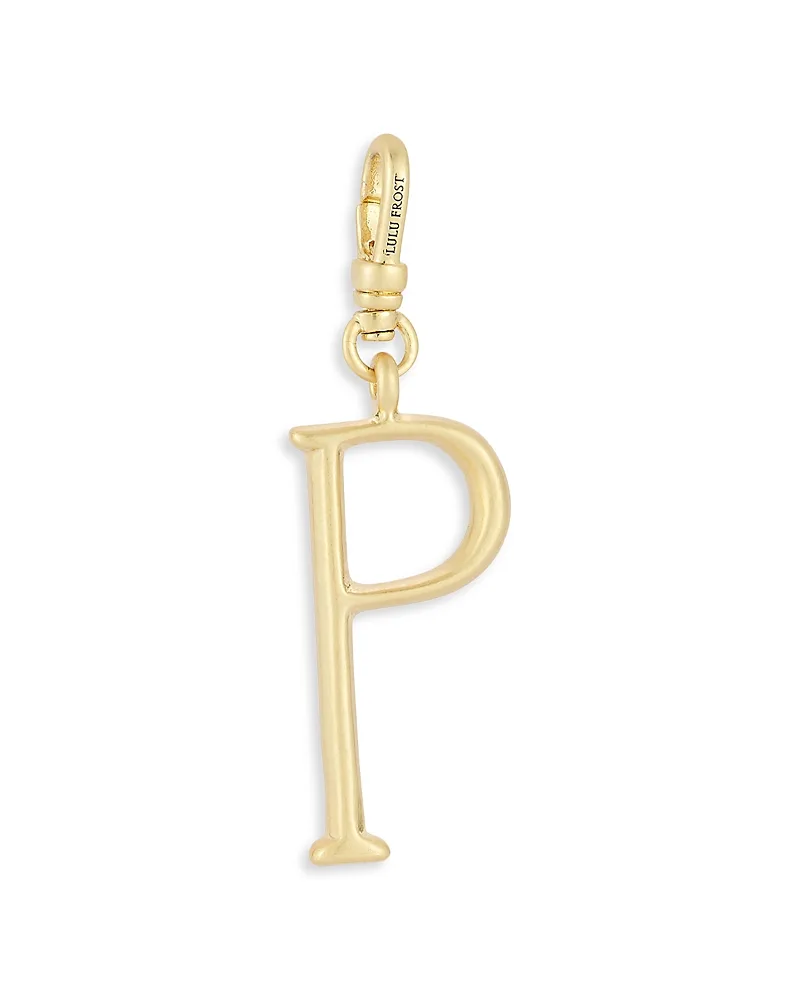 Plaza Small Letter P Charm by Lulu Frost