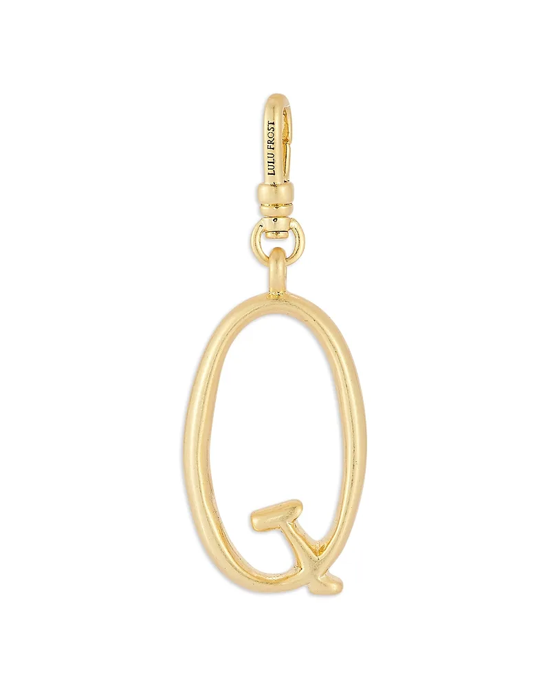Plaza Small Letter Q Charm by Lulu Frost