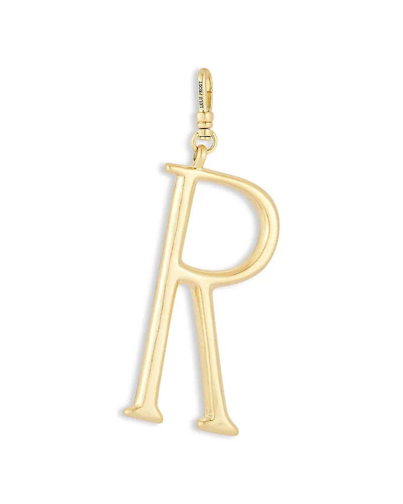 Plaza Large Letter R Charm by Lulu Frost