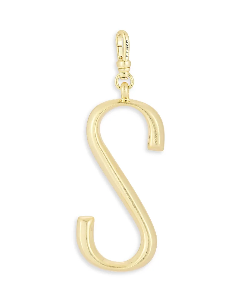Plaza Large Letter S Charm by Lulu Frost