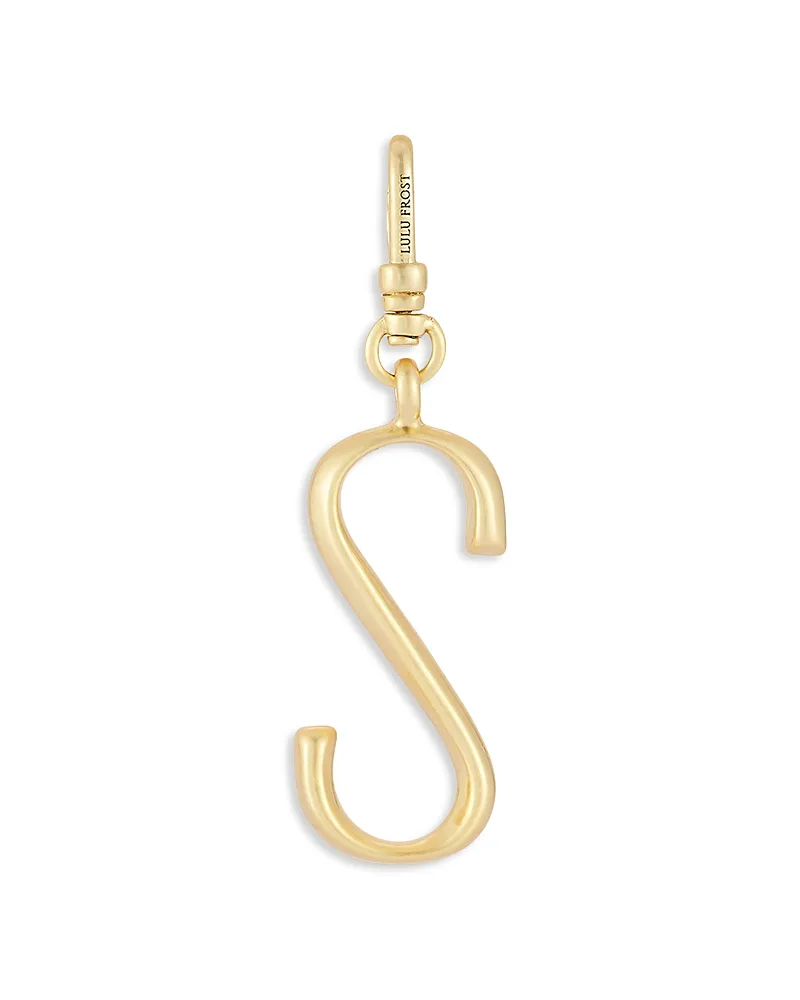 Plaza Small Letter S Charm by Lulu Frost
