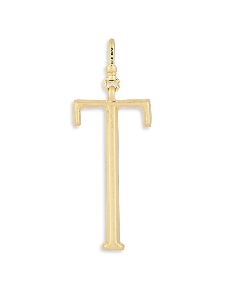 Plaza Large Letter T Charm by Lulu Frost