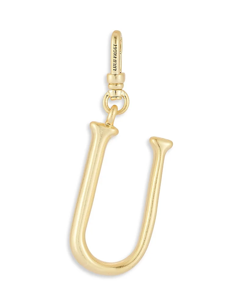 Plaza Small Letter U Charm by Lulu Frost
