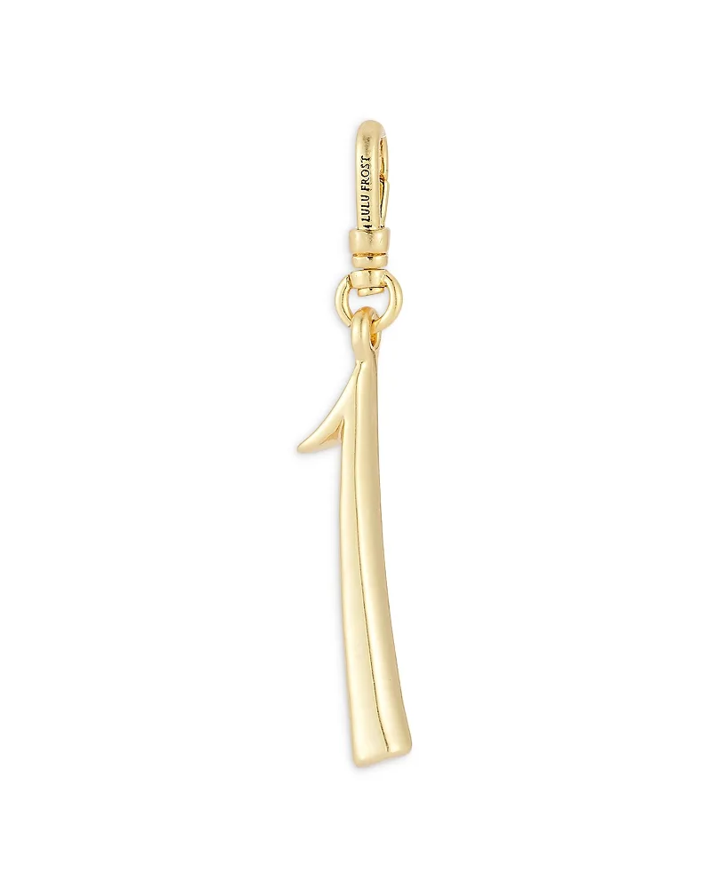 Plaza Small Number 1 Charm by Lulu Frost