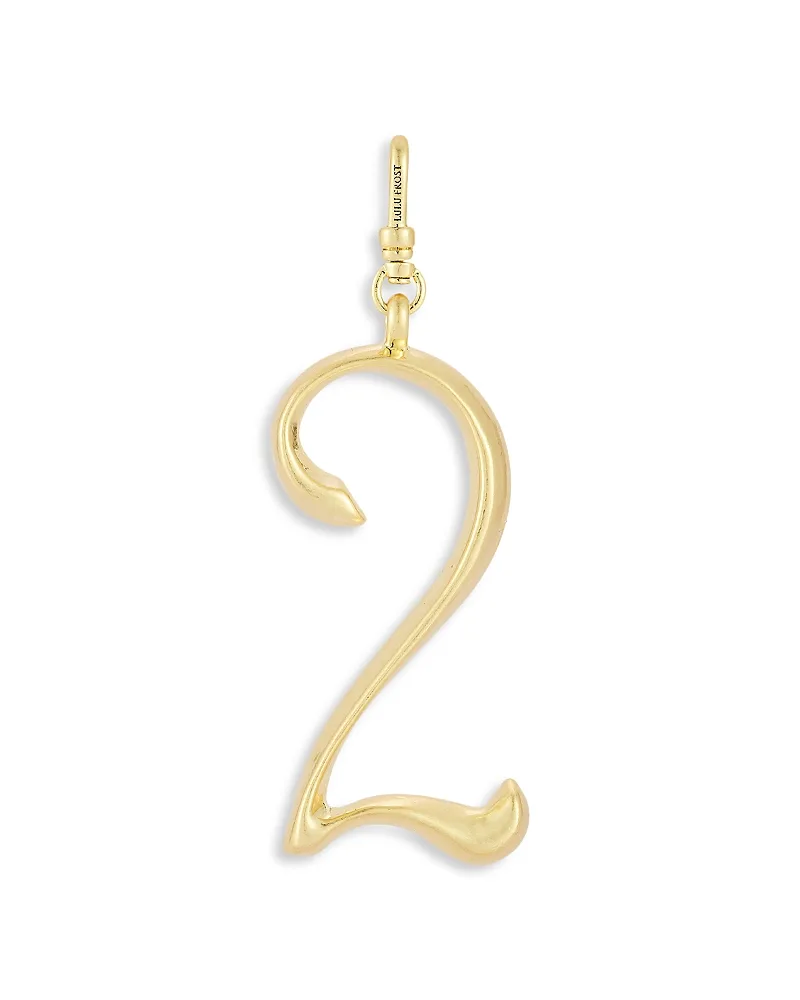 Plaza Large Number 2 Charm by Lulu Frost
