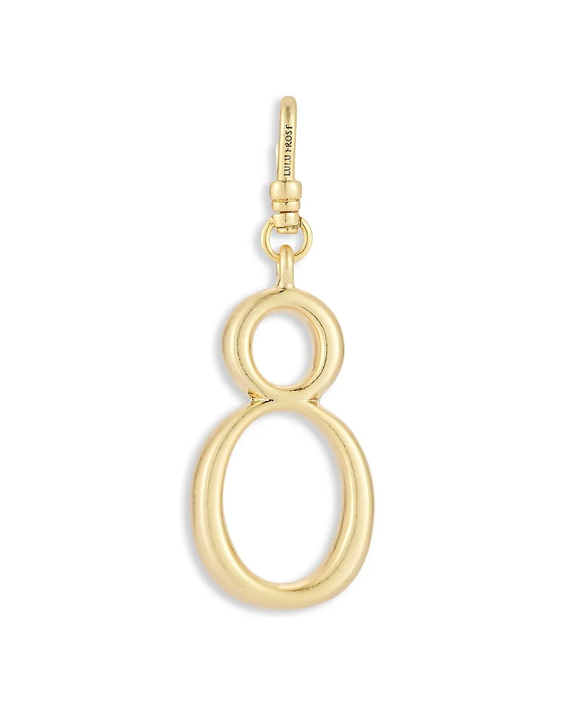 Plaza Small Number 8 Charm by Lulu Frost