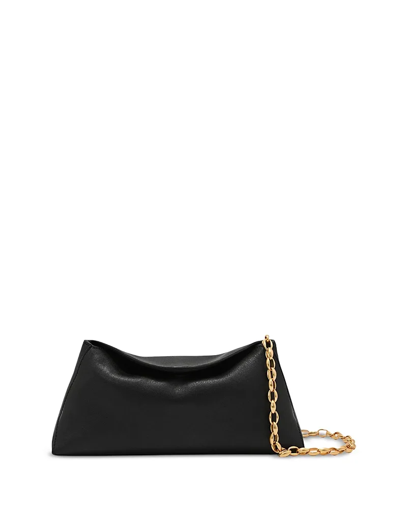 Presley Leather Convertible Clutch by Reiss