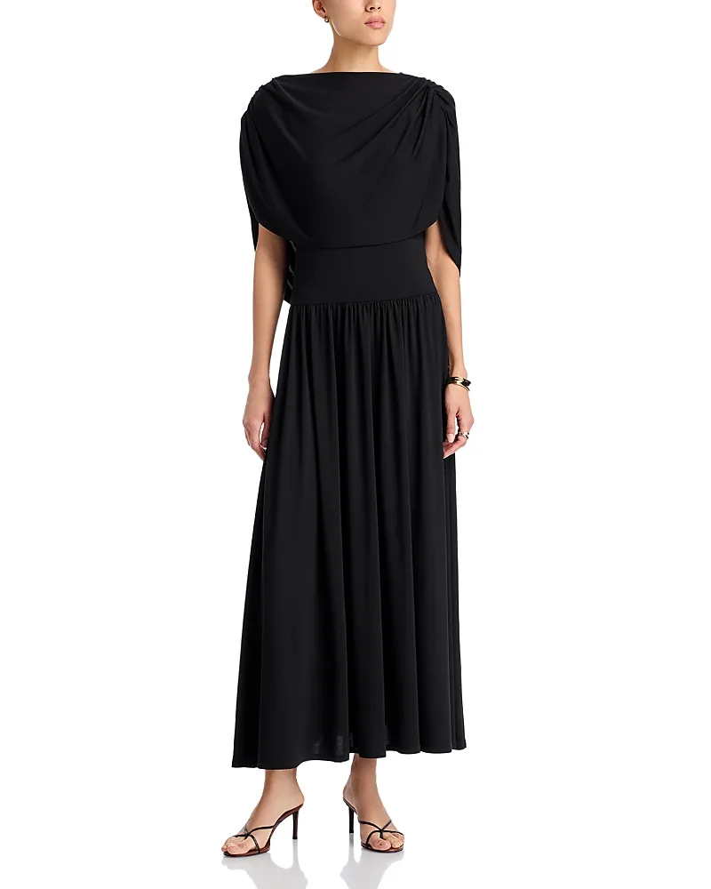 Alva Cowl Back Maxi Dress by By Malene Birger