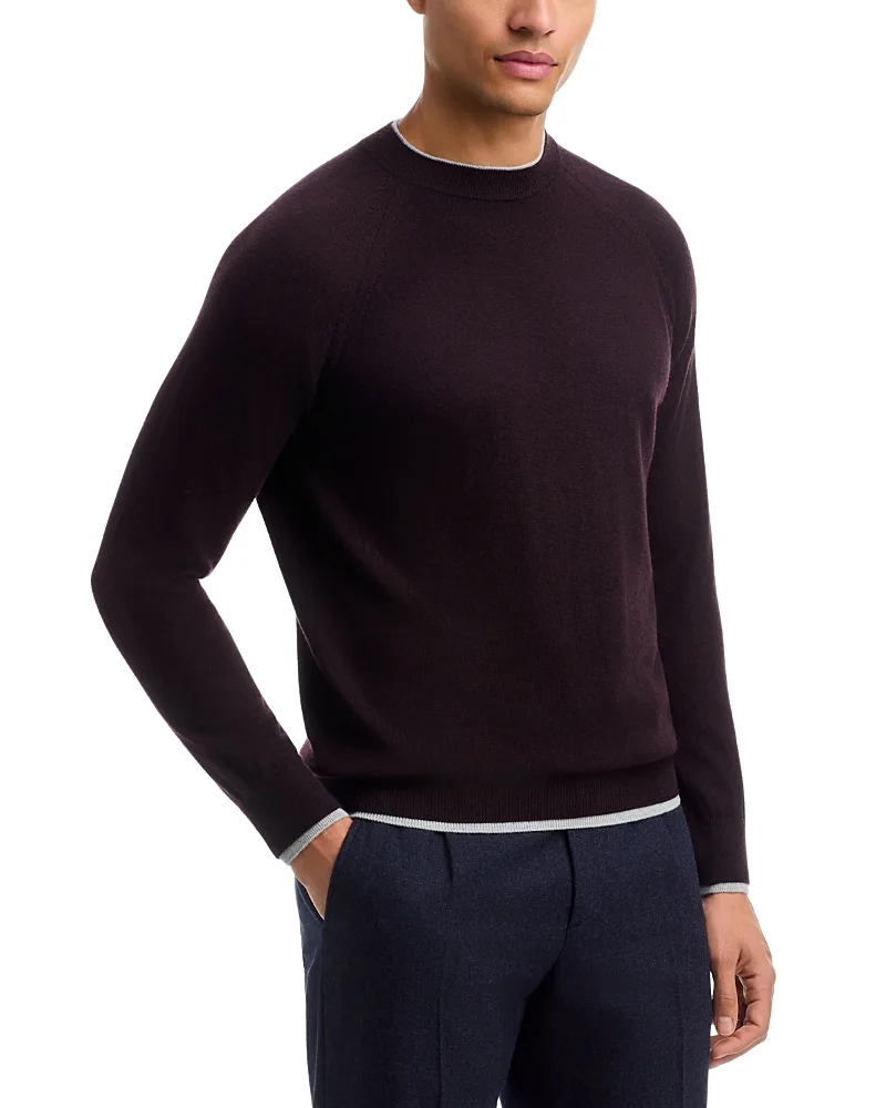 Wool Crewneck Sweater by Eleventy