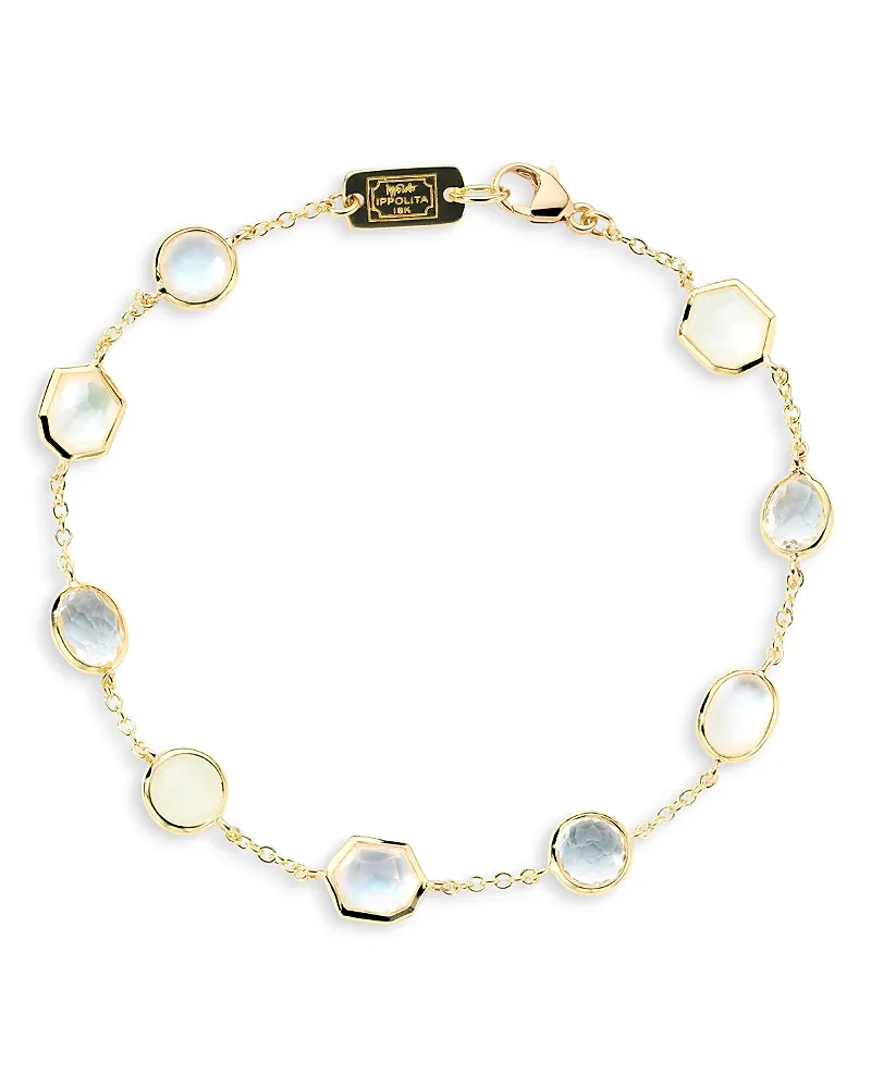18K Yellow Gold Flirt Rock Candy Confetti Multi Gemstone Bracelet by Ippolita