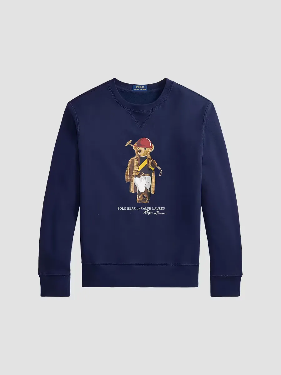 Polo Bear Polo Society Crewneck Sweatshirt by Polo Ralph Lauren
