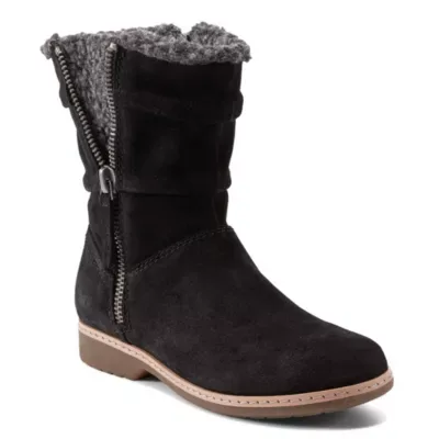 Hyland Water Repellent Round Toe Flat Casual Booties by Earth