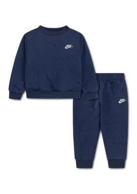2 Piece Crew Neck Jacquard Set by Nike