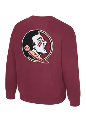 NCAA Florida State Seminoles Super Rich Vintage Graphic Crew Sweater by Colosseum