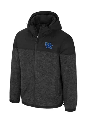 NCAA Kentucky Wildcats Purpose Full Zip Polar Hoodie by Colosseum