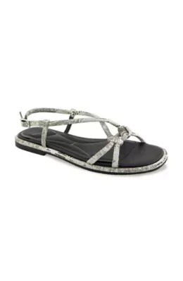 Paria Strappy Flat Sandals by Kenneth Cole