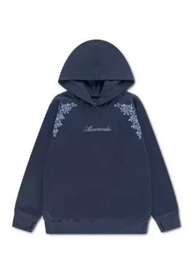 Embroidered Pullover Hoodie by Abercrombie Kids