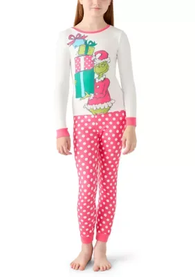 Grinch 4-Piece Graphic Pajamas by Komar Kids