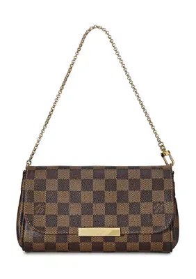 Louis Vuitton Damier Ebene Favorite mm by What Goes Around Comes Around