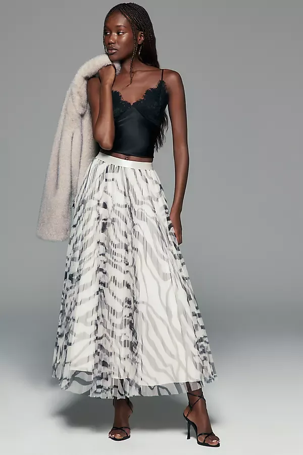Layered Maxi Skirt by Hutch