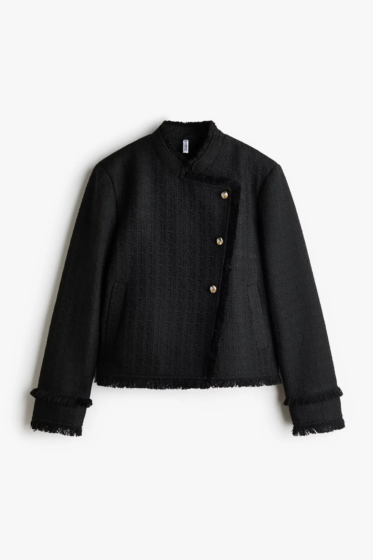 Single-Breasted Jacket with Fringe by H&M