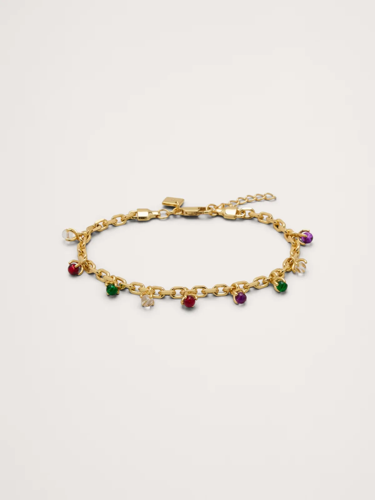 Scattered Gem Charm Bracelet by Banana Republic