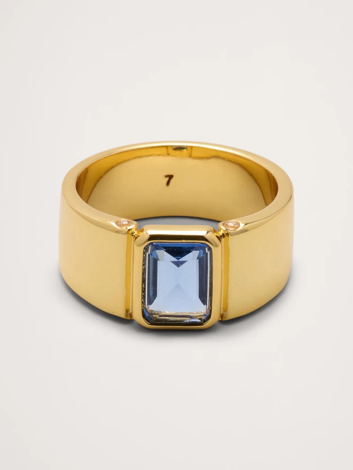 Gemstone Cigar Ring