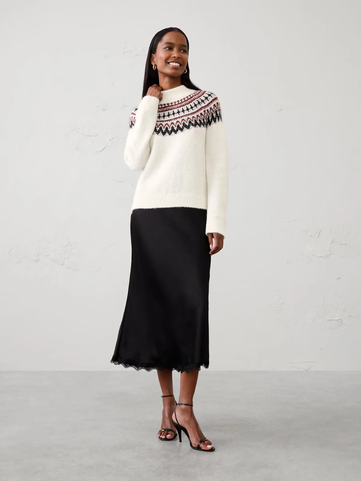Plush Fair Isle Sweater by Banana Republic