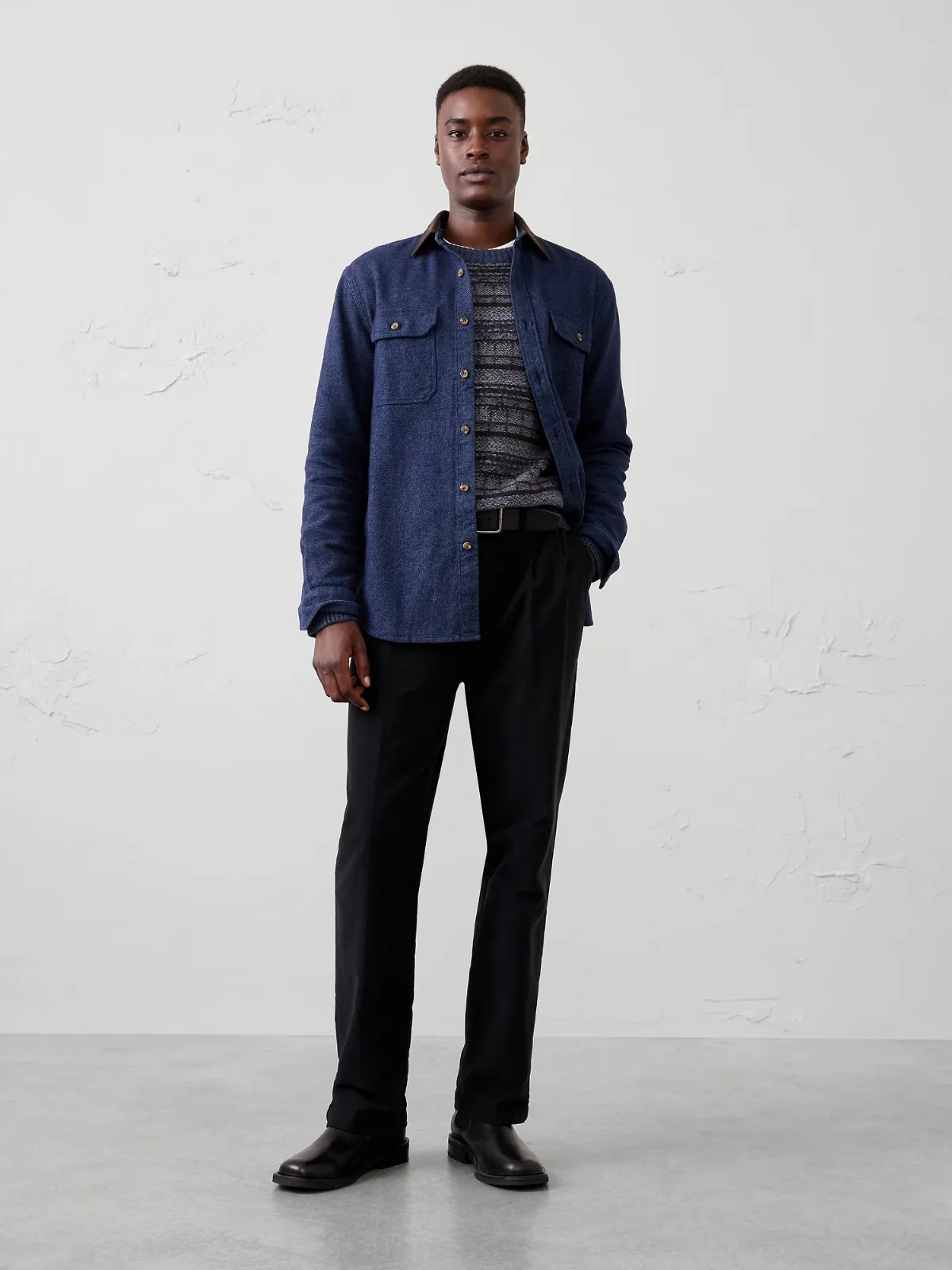 Standard-Fit Heavyweight Flannel Shirt by Banana Republic