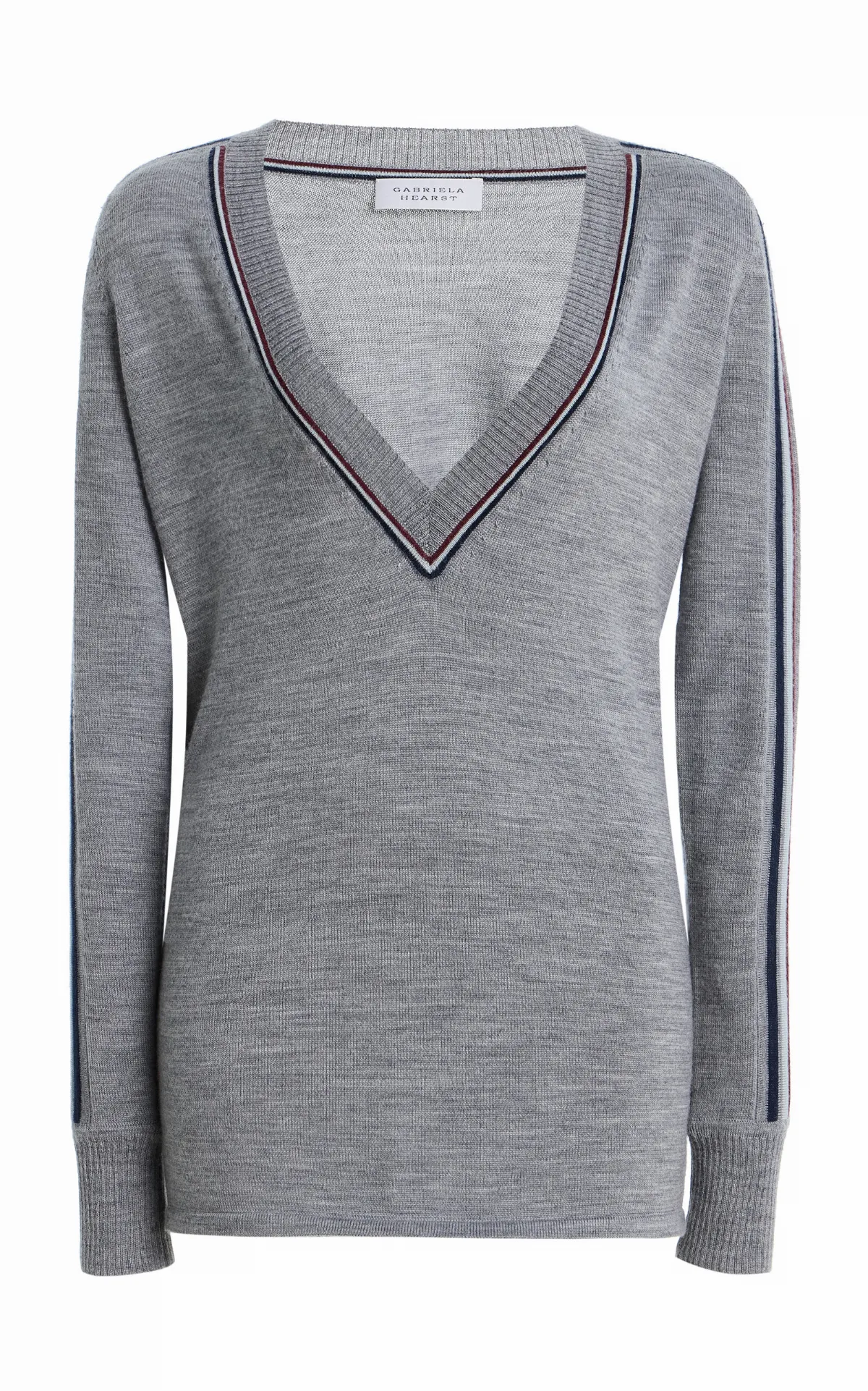 Byrne V-Neck Wool-Cashmere Sweater by Gabriela Hearst