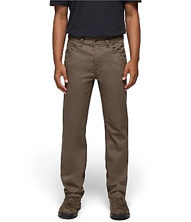 Bridger Organic Cotton Blend Stretch Slim Fit Straight Leg Denim Jeans by prAna