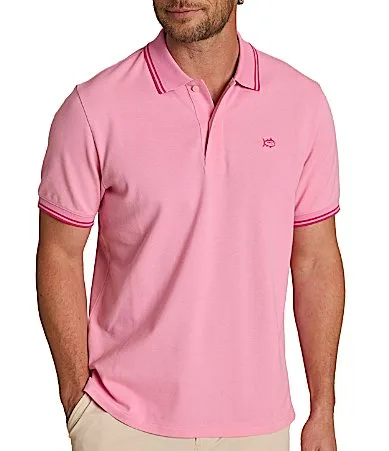 Southern Tide Coastal Breeze Skipjack Pique Short Sleeve Polo Shirt by Tide