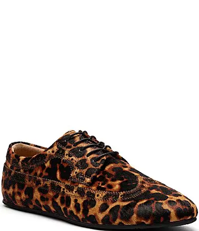 Alexander Leopard Print Ballerina Longwing Sneakers by Marc Nolan