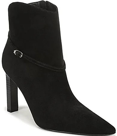 Cambri Suede Point Toe Dress Booties by Sam Edelman