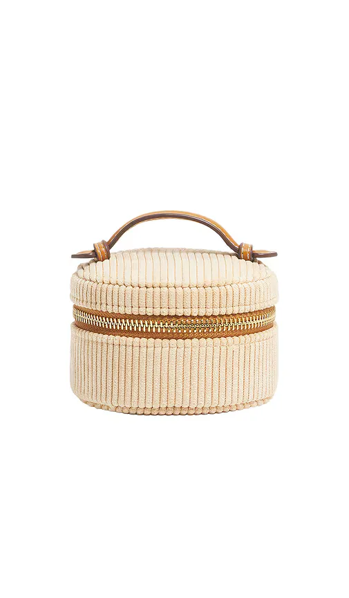 Top Handle Pill Case in Apple Pie Corduroy by Stoney Clover Lane