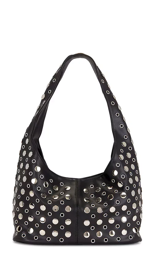 Slouchy Faux Leather Hobo Bag by 8 Other Reasons
