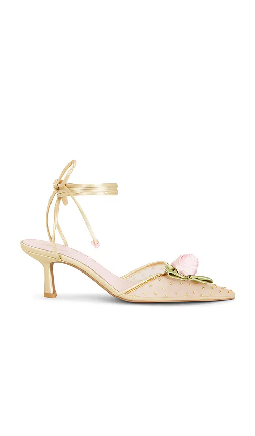 Florielle Ankle Tie Heel by For Love & Lemons