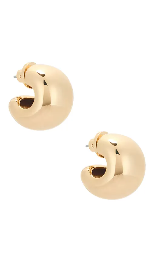 Small Gemma Hoops by Jenny Bird