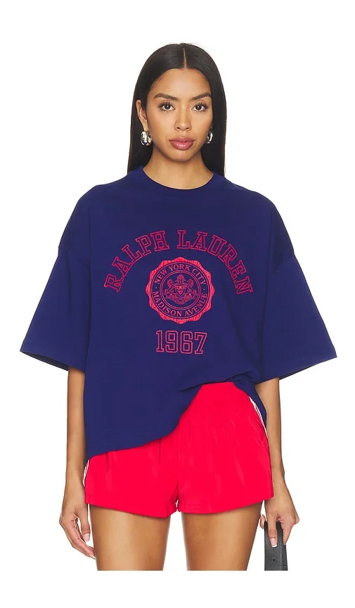 Short Sleeve Crew Neck T-Shirt by Polo Ralph Lauren