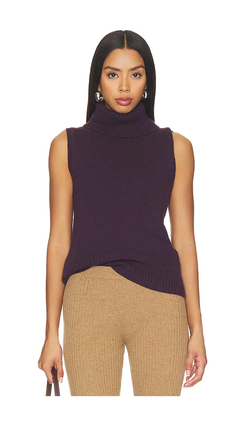 Mazzy Cashmere Shell Sweater by Veronica Beard