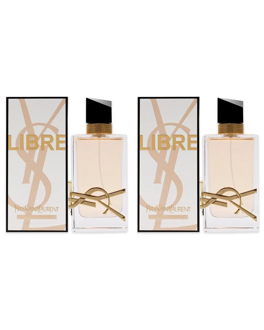 1.6Oz Libre Edt Pack of 2 by Ysl Beauty