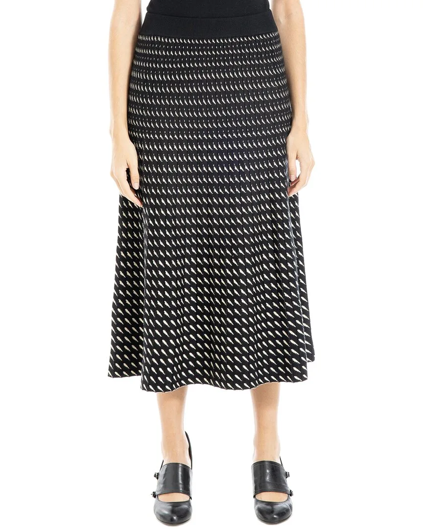 Midi A-Line Skirt by Max Studio