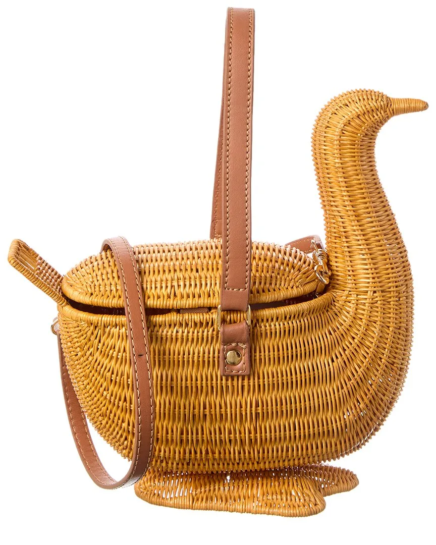 Max Swan Mini Basket Bag by Serpui