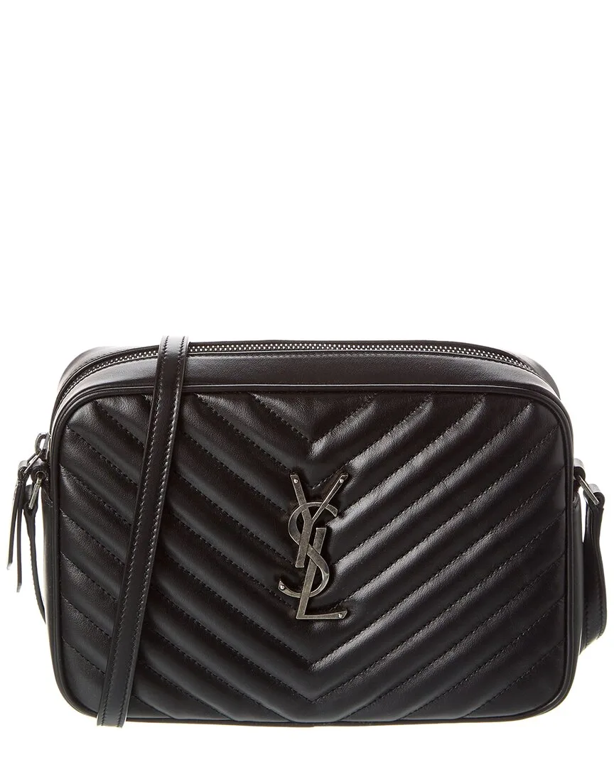 Lou Monogram Leather Camera Bag by Saint Laurent