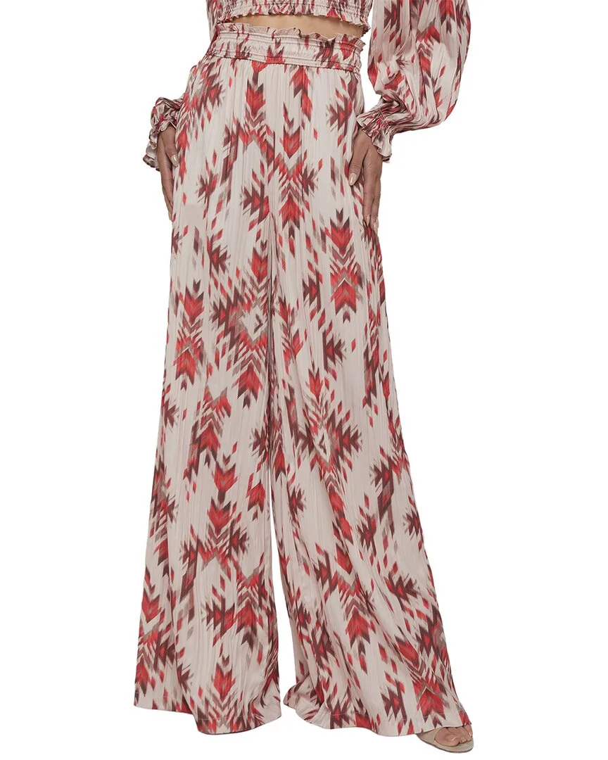 Lyra Smocked Waist Pant by L'AGENCE