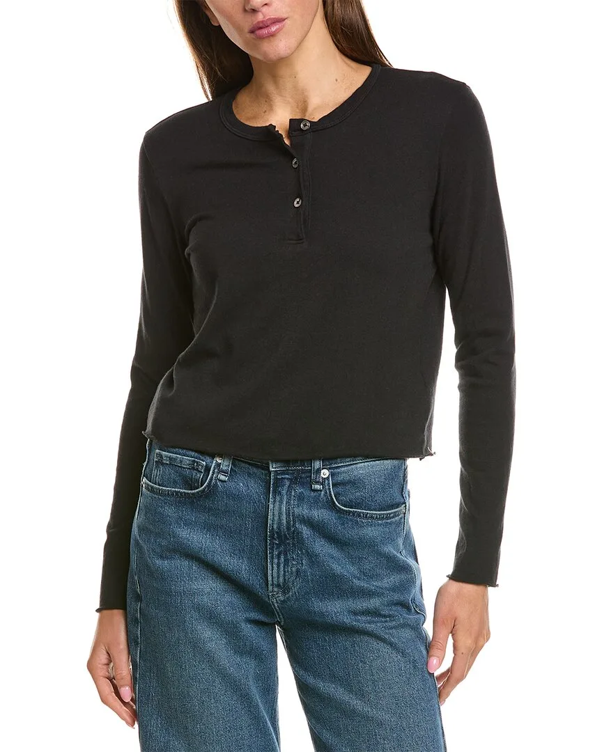 Shrunken Henley by James Perse