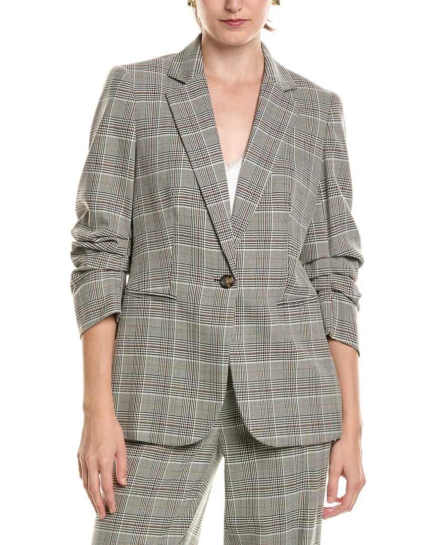 Scrunch Sleeve Jacket by Anne Klein