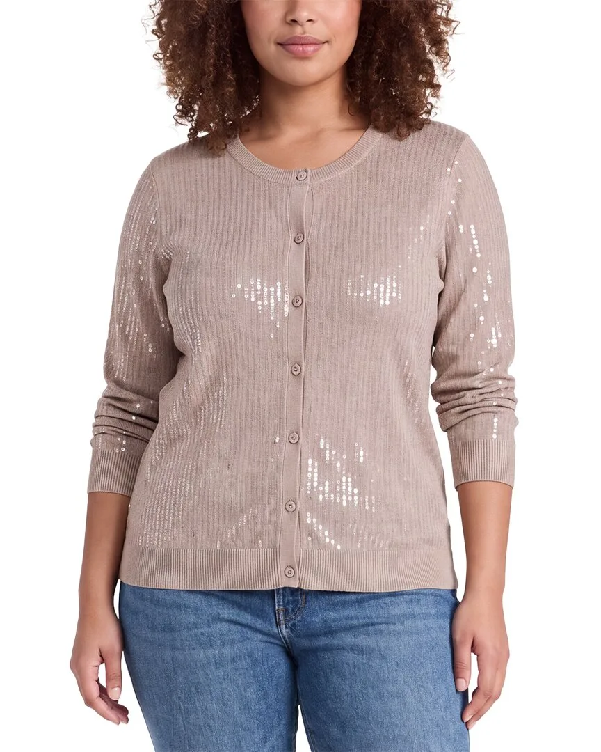 Sequin Cardigan by Anne Klein